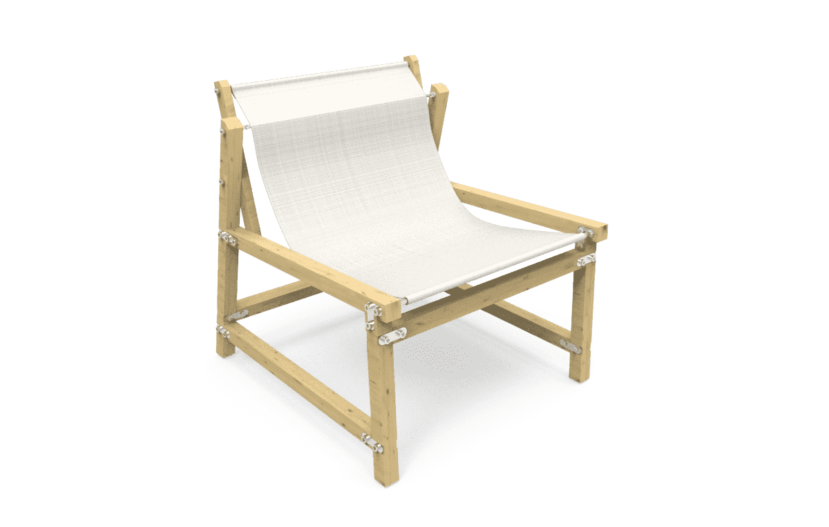 silla madera natural