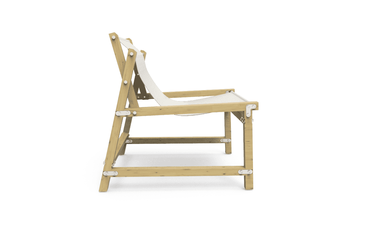 silla madera natural