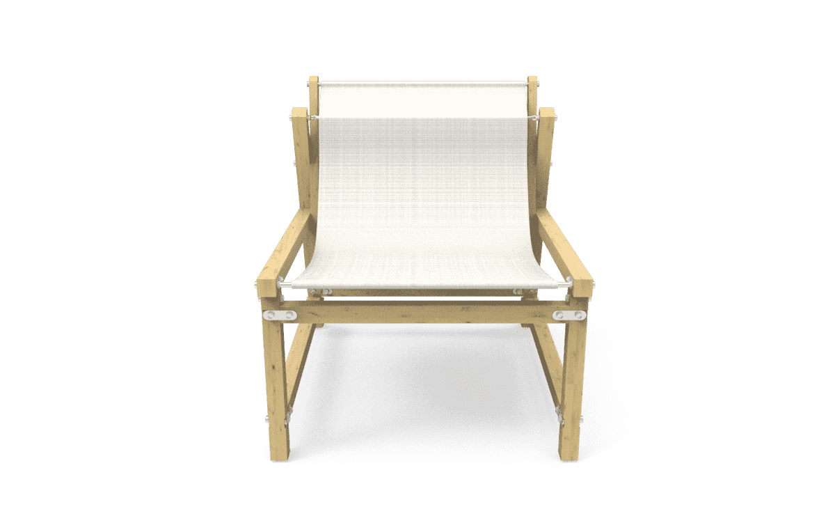 silla madera natural