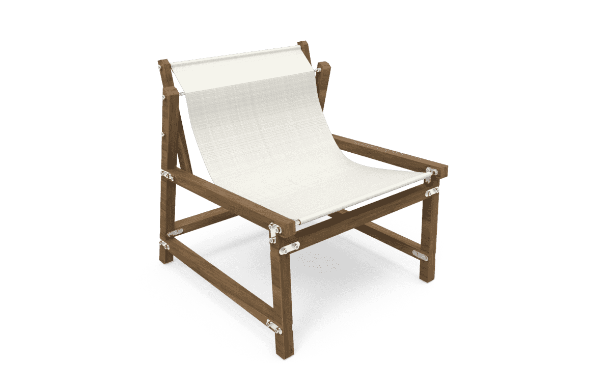 silla madera natural