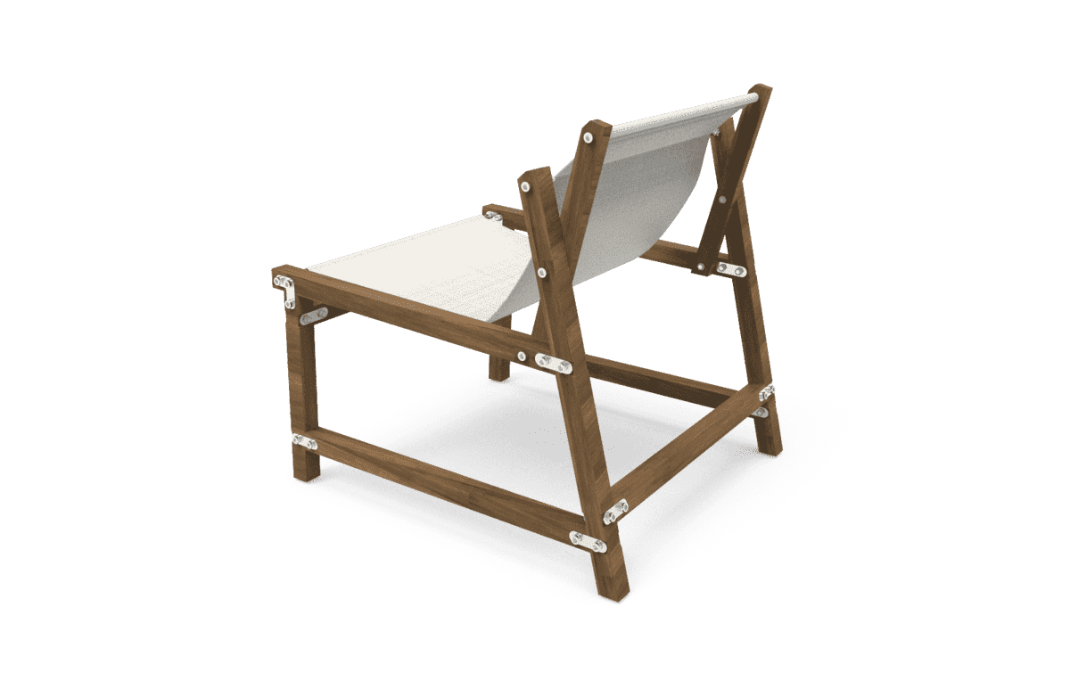 silla madera natural