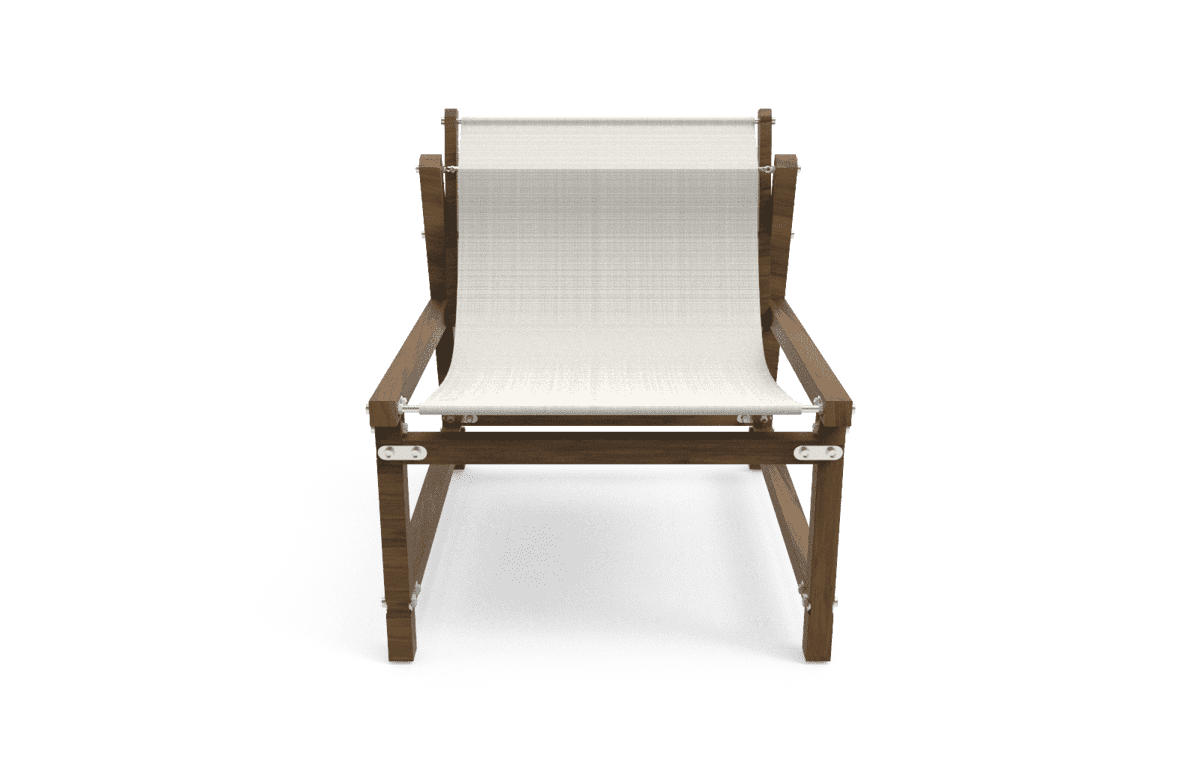 silla madera natural blanca