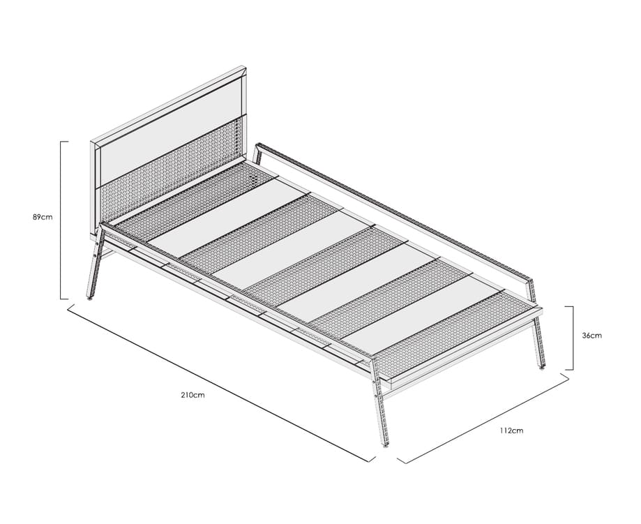 cama para hotel medidas