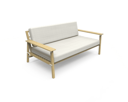 sofa madera sostenible